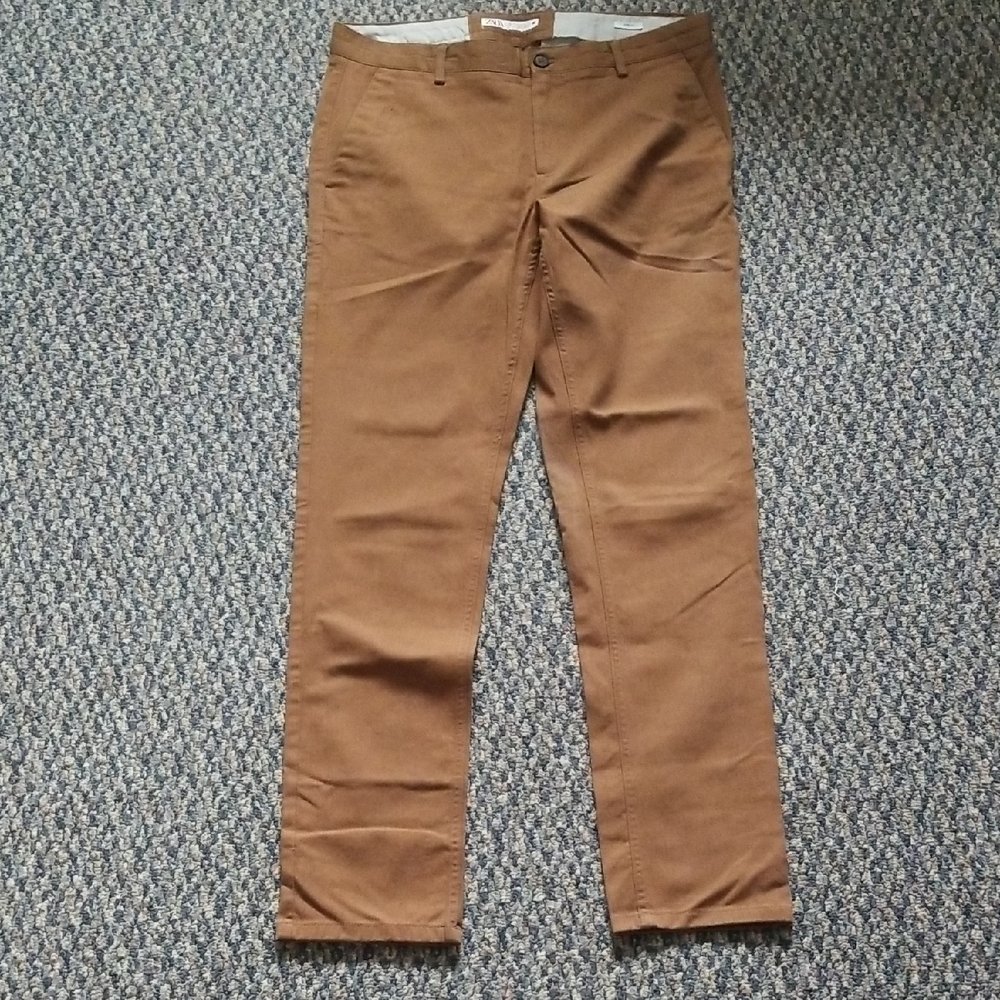 Zara Men's Tan Chinos